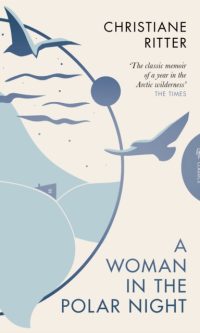 A woman in the polar night