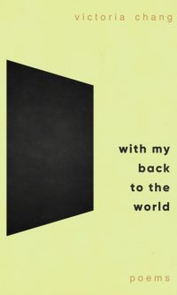 With my back to the world