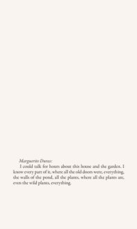 The Places of Marguerite Duras